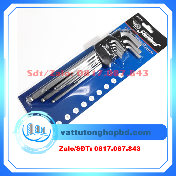 Bộ lục giác bi 9 cây standard chính hãng