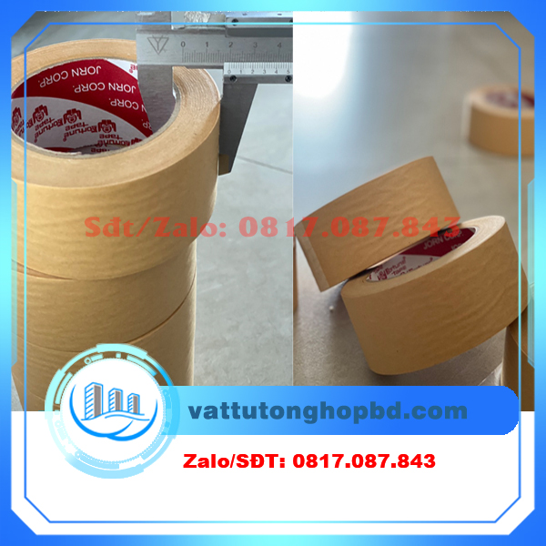 Băng keo giấy nâu da bò (viết được)