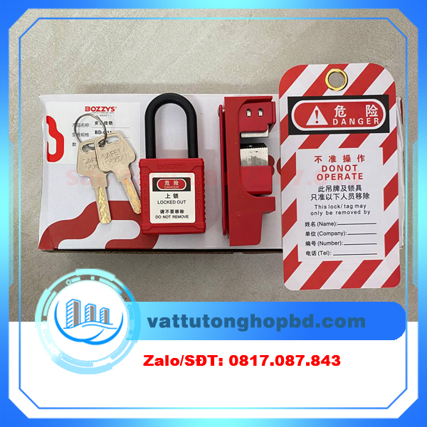 Bộ khóa ngắt mạch an toàn điện BOZZYS