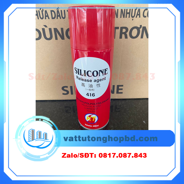 Silicone 416 – Chất bôi trơn xịt tách khuôn giá tốt T6/2023