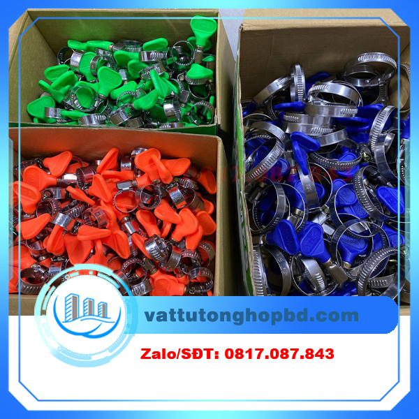 Đai siết cổ dê inox 304 tay bướm YDS