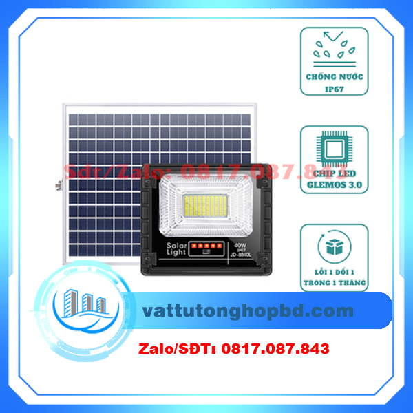 Đèn pha năng lượng mặt trời JD-8840L
