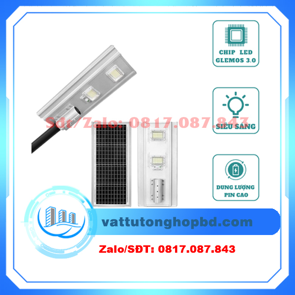 JD-A300 Đèn đường năng lượng mặt trời liền thể 300W