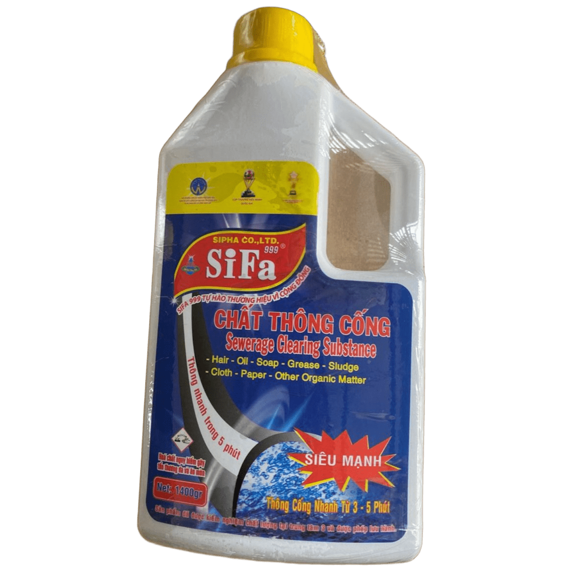 Chất thông cống Sifa 1400gr siêu mạnh