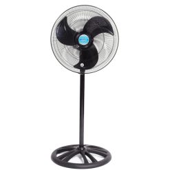 Quạt đứng công nghiệp cánh đen 50cm - Công suất 132W - Thương hiệu: Chinghai