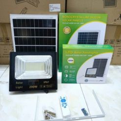 Đèn Pha NLMT Vuông Nhôm Đúc, 200W
