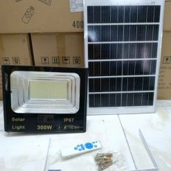 Đèn Pha NLMT Vuông Nhôm Đúc, 300W