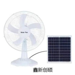 Quạt NLMT 5 Cánh 12000Mah Có Cục Sạc Điện Mã 138, 15W