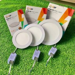 Đèn Led Âm Trần Siêu Mỏng Nhôm, 12W