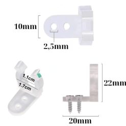 Kẹp Led Ống 360 Độ 14mm