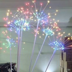 Pháo Hoa Ghim-Bộ 6 Cây-Rgb-Tăng Phô Nhôm Chống Nước
