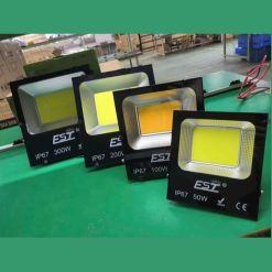 Đèn Led Pha Điện Cob 5054 Nhôm Cao Cấp, 200W