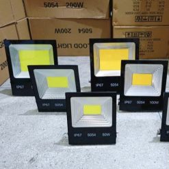 Đèn Led Pha Điện Cob 5054 Nhôm Cao Cấp, 300W