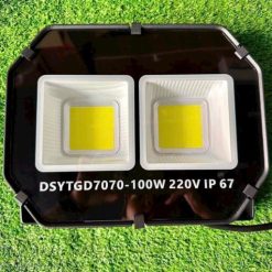 Đèn Pha Điện 7070 Nhôm Đúc Ánh Sáng Trắng, 100W