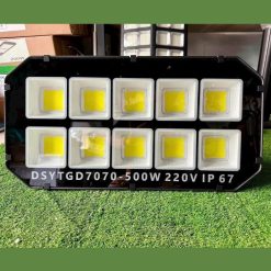 Đèn Pha Điện 7070 Nhôm Đúc Ánh Sáng Trắng, 500W